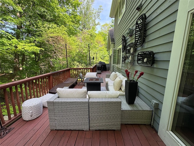 12 Rockridge Rd, Ardsley, NY 10502 - wooden terrace featuring outdoor lounge area
