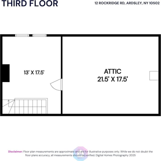 12 Rockridge Rd, Ardsley, NY 10502 - property floor plan
