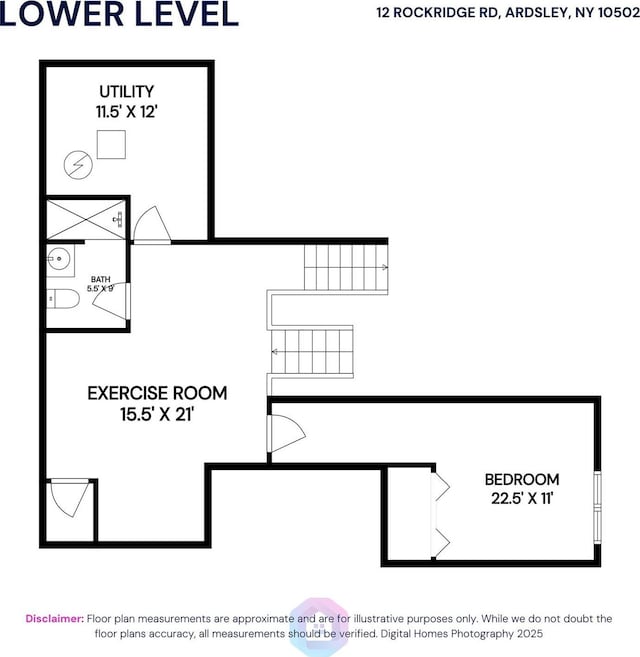 12 Rockridge Rd, Ardsley, NY 10502 - room layout