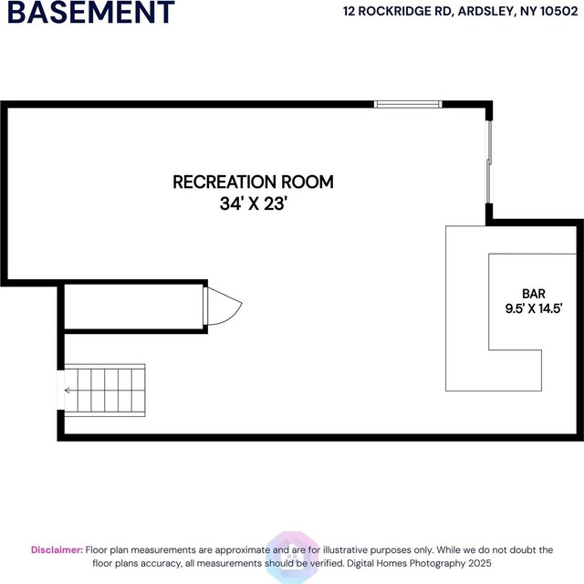 12 Rockridge Rd, Ardsley, NY 10502 - property floor plan