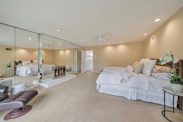 4 Bobby Close, Mamaroneck, NY 10543 - bedroom featuring light colored carpet and recessed lighting