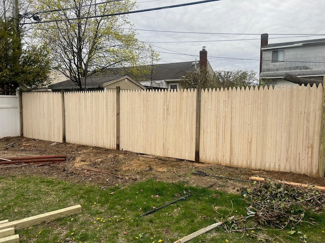 1963 Central Dr N, East Meadow, NY 11554 - view of yard with fence