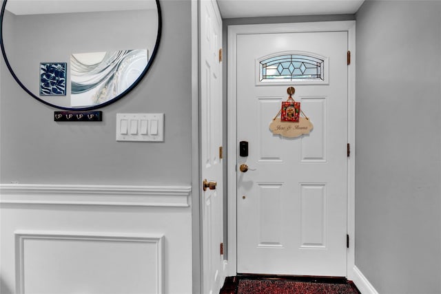 11 Mallard Ave, Selden, NY 11784 - doorway to outside with baseboards