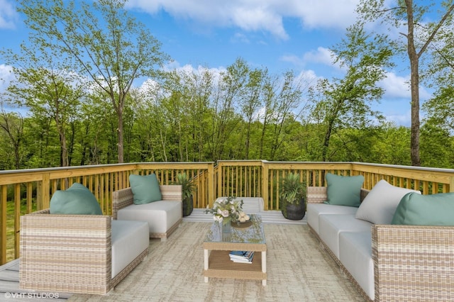 6 Reina Ct, Valley Cottage, NY 10989 - deck with outdoor lounge area
