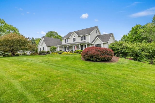 11 Jodi Dr, Newburgh, NY 12550 - view of front of house featuring a front yard and covered porch
