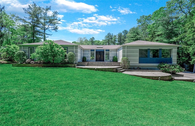 11 Faulkner Ln, Dix Hills, NY 11746 - view of front of property featuring a front yard