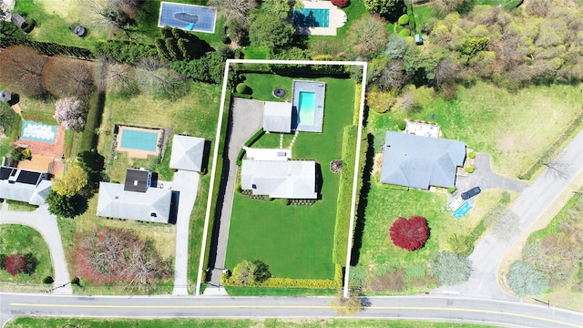 drone / aerial view