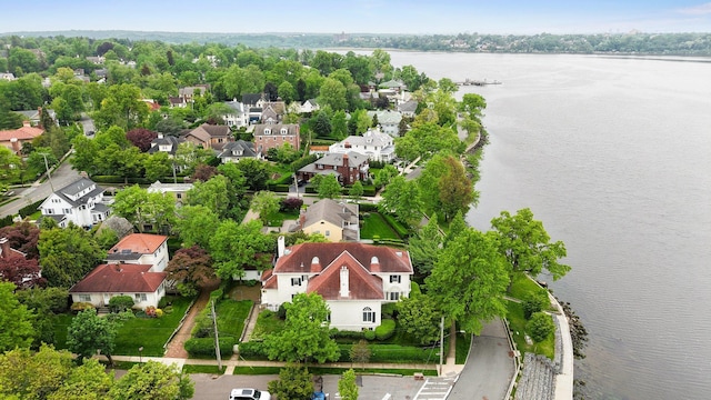 10-08 Shore Rd, Douglaston, NY 11363 - aerial view of residential area featuring a nearby body of water