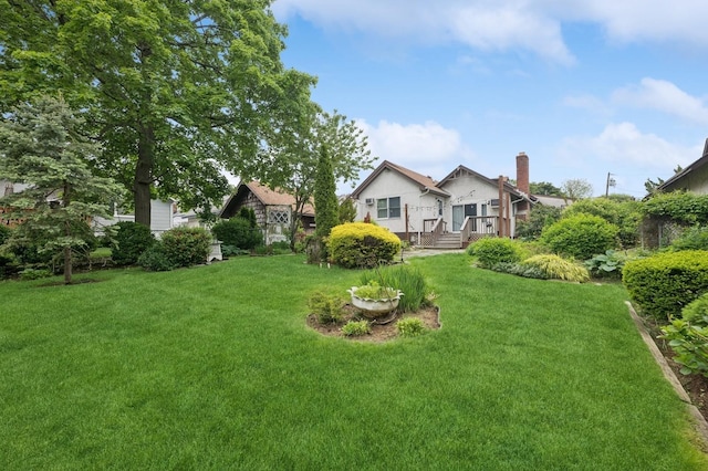 2600 Garden St, Baldwin, NY 11510 - view of grassy yard