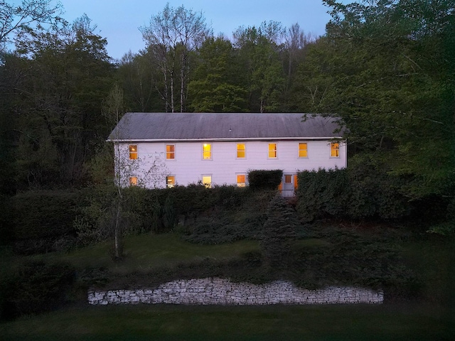 2182 Old Rte 17, Roscoe, NY 12776 - view of property exterior featuring a wooded view