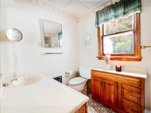 2182 Old Rte 17, Roscoe, NY 12776 - bathroom with plenty of natural light, toilet, and vanity