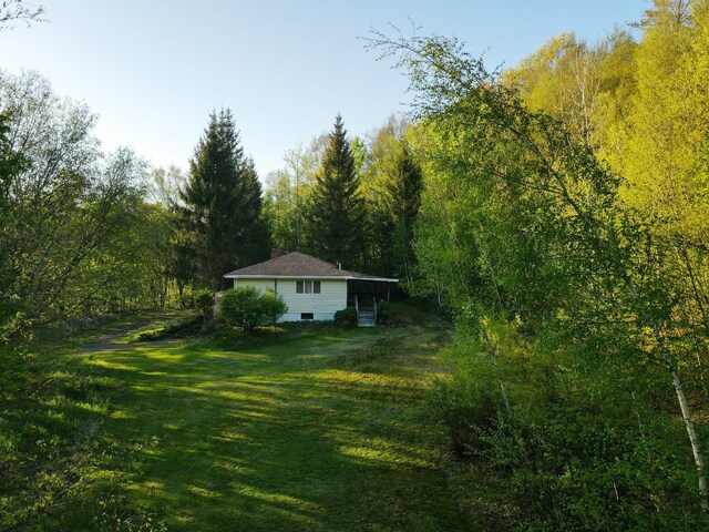 2182 Old Rte 17, Roscoe, NY 12776 - view of green lawn with a view of trees