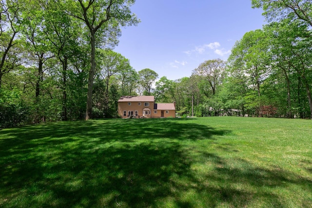 10 Northwood Ct, Dix Hills, NY 11746 - view of grassy yard with a view of trees