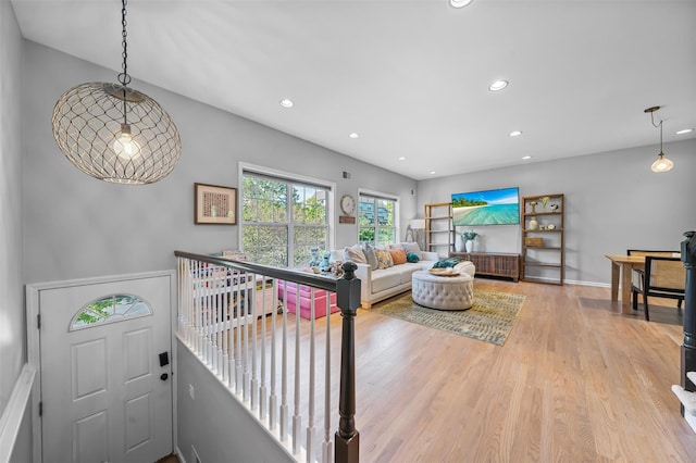40 Peter Turner Rd, Monroe, NY 10950 - living room with recessed lighting and wood finished floors