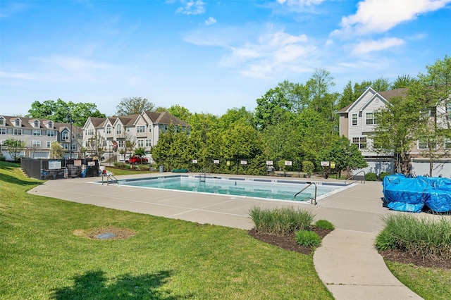 40 Peter Turner Rd, Monroe, NY 10950 - community pool featuring a yard and a residential view