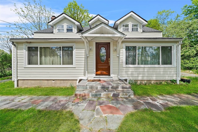 180-184 Pine Tree Rd, Monroe, NY 10950 - bungalow-style home featuring a shingled roof and a chimney