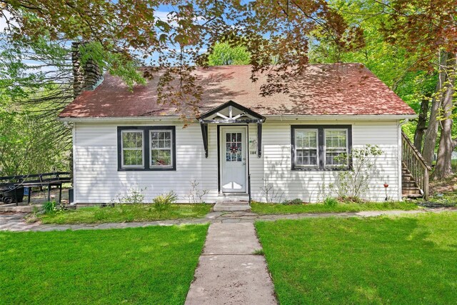 180-184 Pine Tree Rd, Monroe, NY 10950 - view of front facade with a chimney