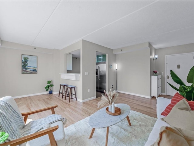 88-20 Parsons Blvd Unit 6D, Jamaica, NY 11432 - living room with wood finished floors and baseboards