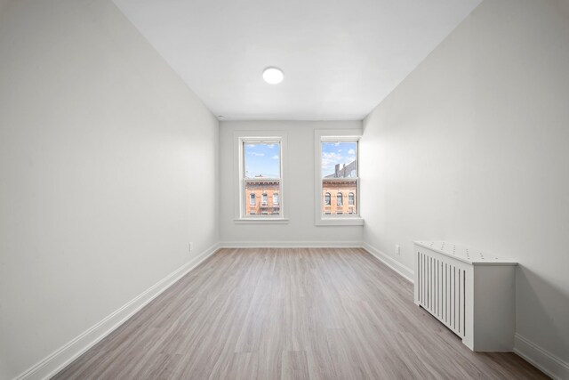 530 Sutter Ave, Brooklyn, NY 11207 - unfurnished room featuring wood finished floors and baseboards