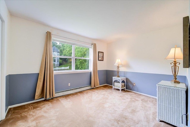 7 Cambridge Cir, Monroe, NY 10950 - carpeted spare room with baseboard heating and baseboards