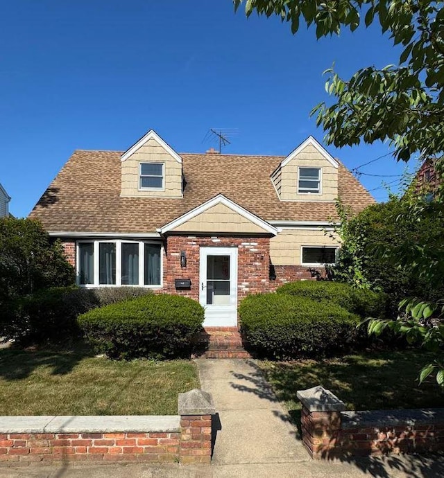158-38 84th St, Howard Beach, NY 11414 - cape cod house featuring a shingled roof