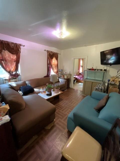 view of living room