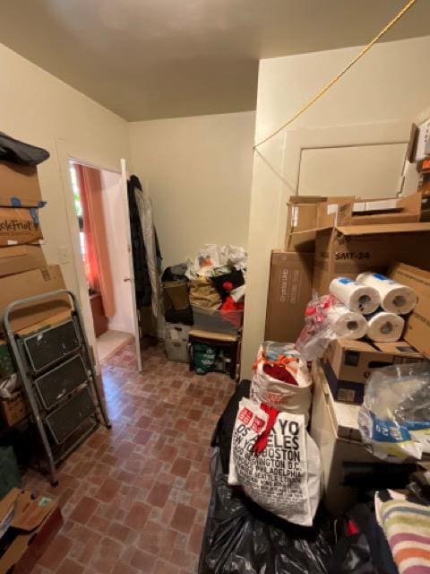 view of storage