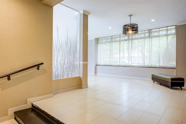 3901 Nostrand Ave Unit 3T, Brooklyn, NY 11235 - stairway featuring baseboards and recessed lighting