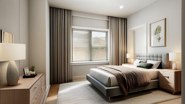 506 E 183rd St, Bronx, NY 10458 - bedroom featuring light wood-style floors