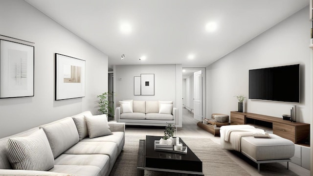 455 E 40th St, Brooklyn, NY 11203 - living area featuring recessed lighting and wood finished floors