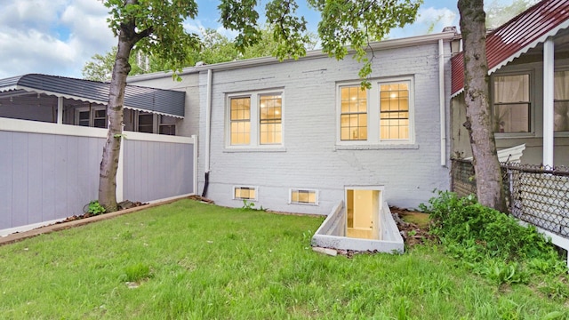 455 E 40th St, Brooklyn, NY 11203 - rear view of property with brick siding