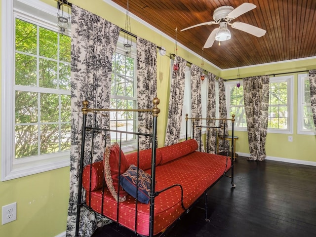 98 Jackson St, Fishkill, NY 12524 - sunroom with wood ceiling and wood finished floors