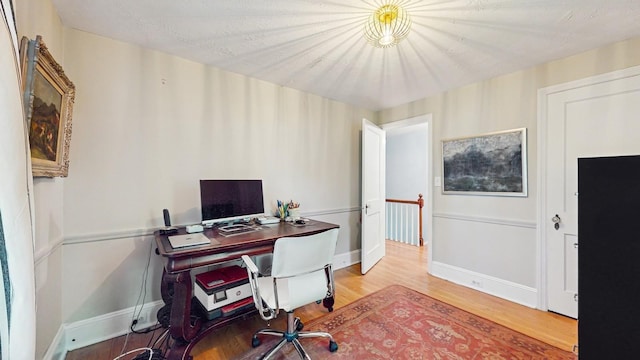 98 Jackson St, Fishkill, NY 12524 - office featuring wood finished floors and baseboards