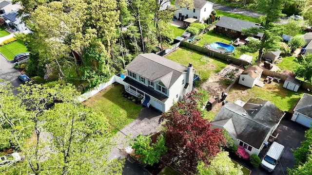 21 Pine Cone St, Middle Island, NY 11953 - aerial perspective of suburban area