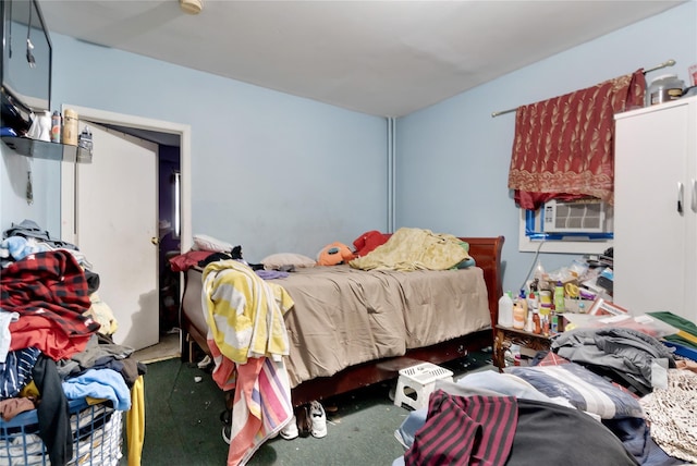 101 Baldwin Rd, Hempstead, NY 11550 - carpeted bedroom featuring cooling unit