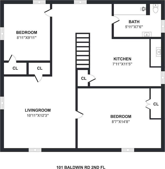101 Baldwin Rd, Hempstead, NY 11550 - property floor plan