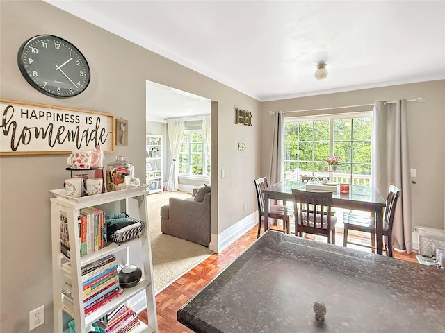5705 Boulder Way, Wappingers Falls, NY 12590 - dining area featuring baseboards