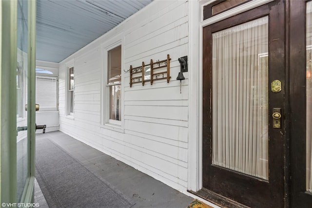 24 John St, Beacon, NY 12508 - doorway to property with covered porch