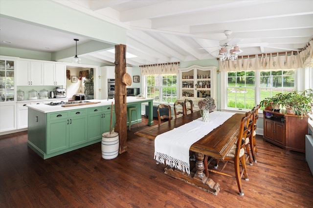 41 Granite Springs Rd, Granite Springs, NY 10527 - sunroom with a chandelier and a sink
