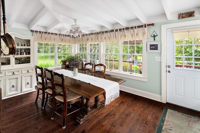 41 Granite Springs Rd, Granite Springs, NY 10527 - sunroom with beamed ceiling