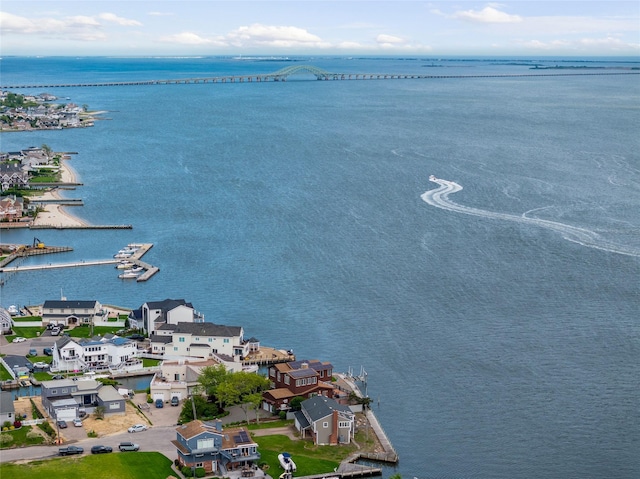 160 Sequams Ln W, West Islip, NY 11795 - aerial view of residential area with a large body of water