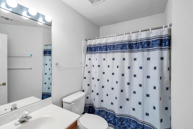 30 Julia Cir, Middle Island, NY 11953 - full bathroom with toilet, vanity, and a shower with shower curtain