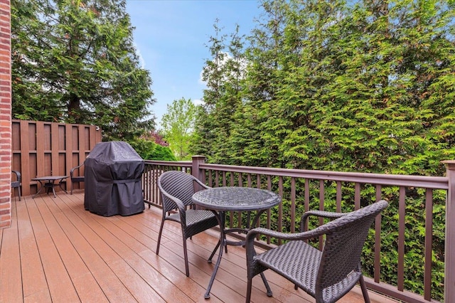 26 Tioga Dr, Jericho, NY 11753 - view of wooden deck