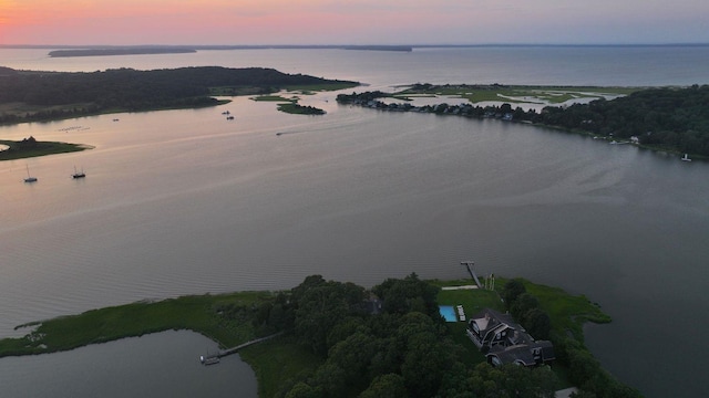 311 Noyack Rd, Southampton, NY 11968 - aerial view of a large body of water