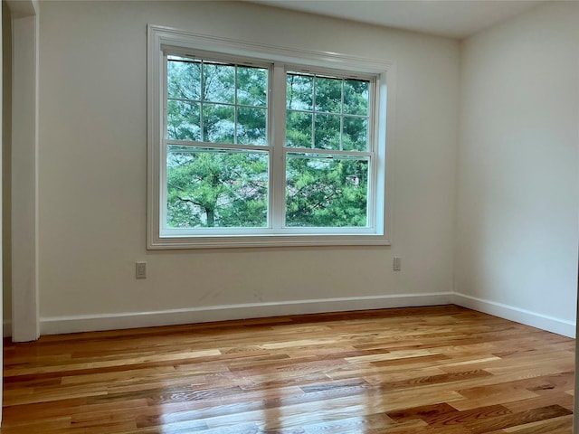 139 Miller Ave SW, Amityville, NY 11701 - empty room featuring light wood-style floors and baseboards