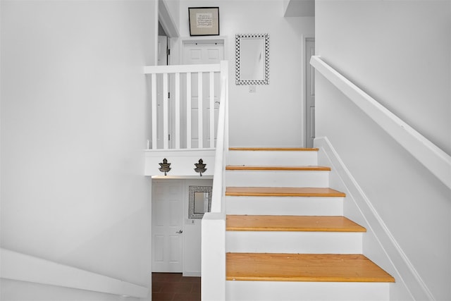 15 Oakhurst St, Huntington Station, NY 11746 - staircase with baseboards