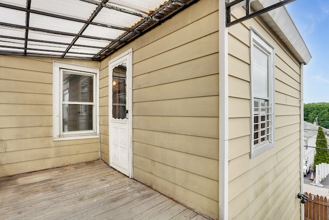 53 Howard St, Mount Vernon, NY 10550 - view of wooden terrace