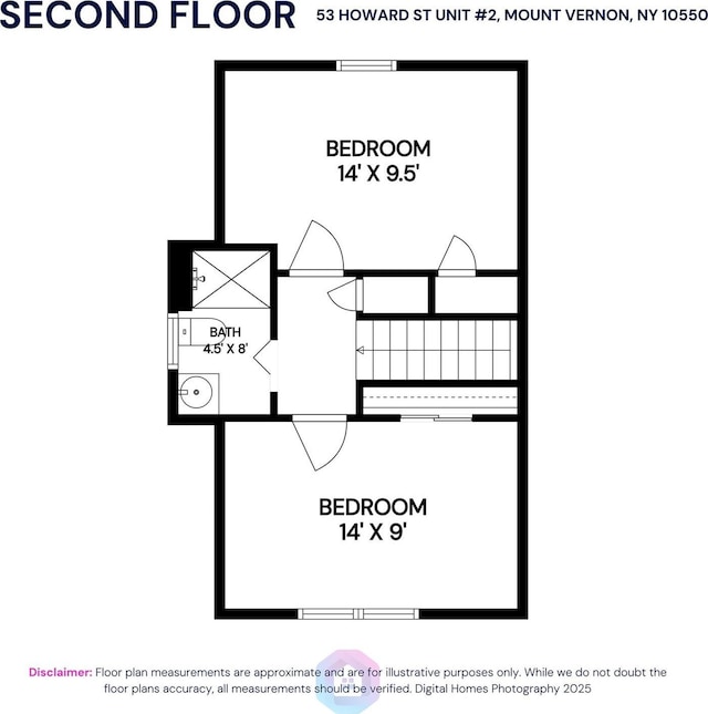 53 Howard St, Mount Vernon, NY 10550 - property floor plan