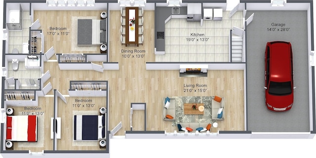 626 Union Ave, New Windsor, NY 12553 - home floor plan