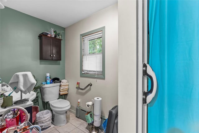 626 Union Ave, New Windsor, NY 12553 - bathroom with tile patterned floors and toilet